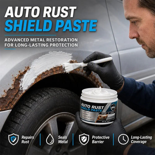 🚗Car Metal Rust Remover & Restoration Paste – Rust Cleaning and Surface Care Cream | 49% OFF