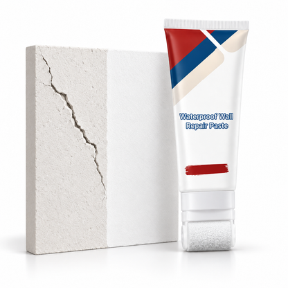 😃All-in-One Wall Repair Paste with Roller Brush