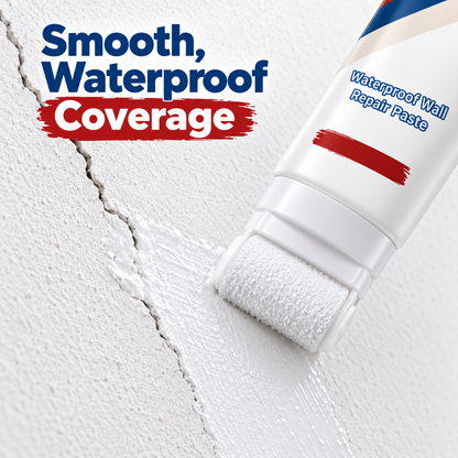 😃All-in-One Wall Repair Paste with Roller Brush
