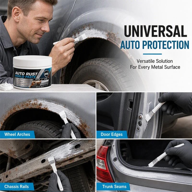 🚗Car Metal Rust Remover & Restoration Paste – Rust Cleaning and Surface Care Cream | 49% OFF